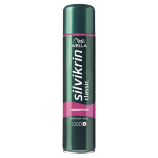 Picture of Silvikrin Hairspray Max Hold 250ml x6